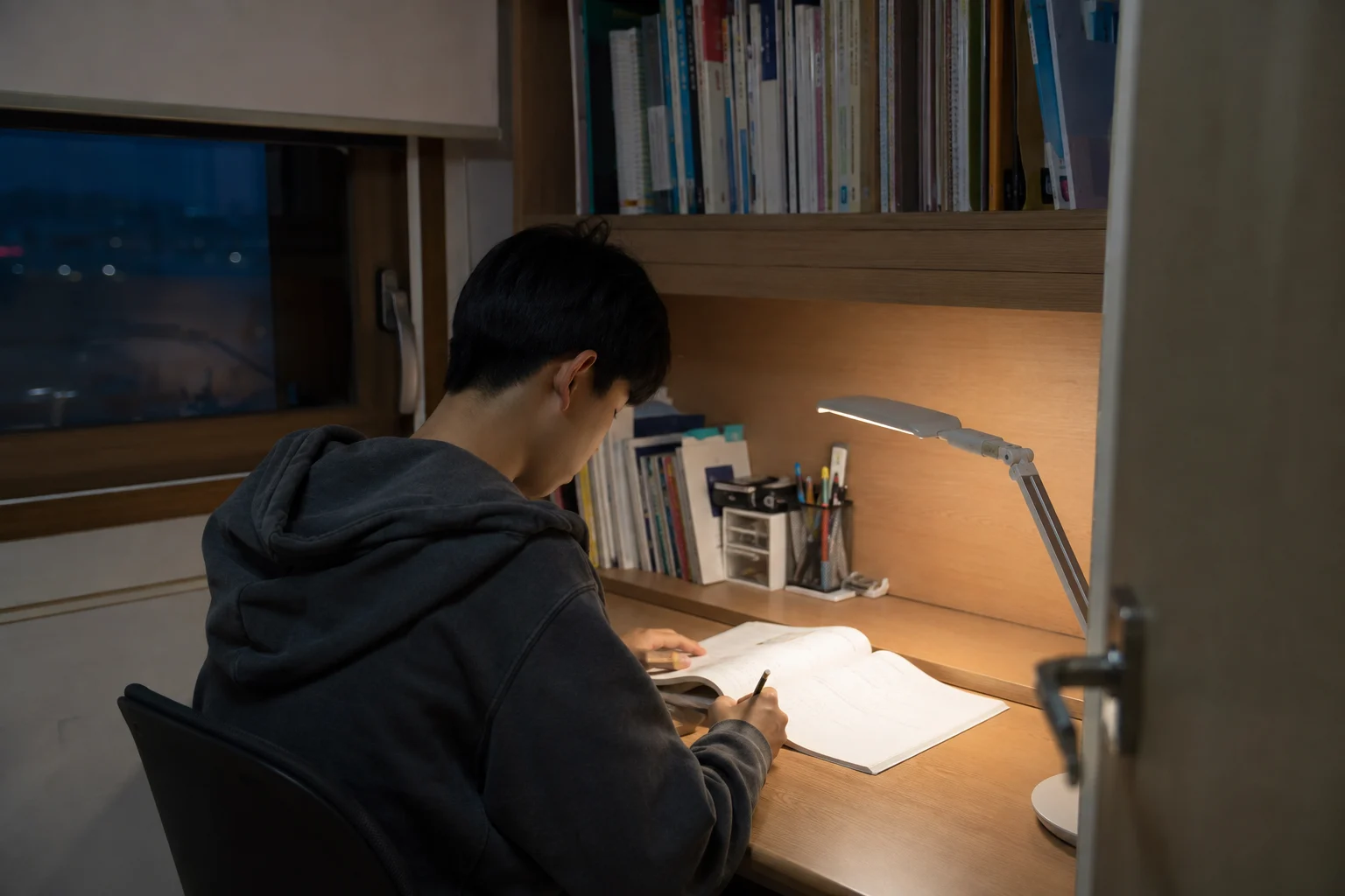 기숙학원 등록 전 상담과 확인 과정